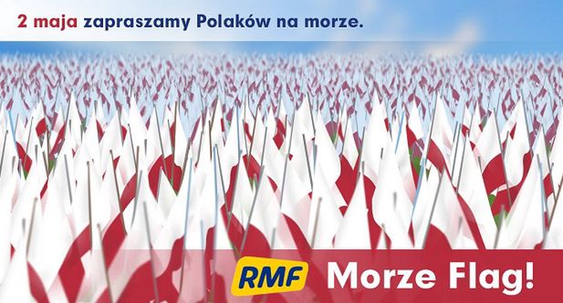 RMF FM rozda 10 tysięcy biało-czerwonych flag