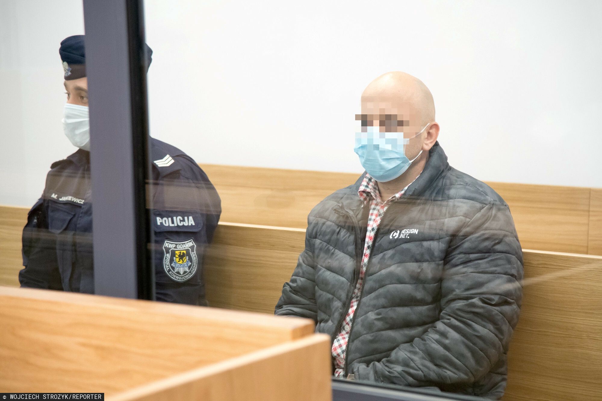 Kolejny wyrok Krystka ?owcy nastolatek
14.10.2021 Wejherowo Sad Rejonowy Proces Krystiana W. pseudonim Krystek Ogloszenie wyroku Fot. Wojciech Strozyk/REPORTER !!!!!!!!!  ZAKAZ PUBLIKACJI WIZERUNKU I DANYCH OSOBOWYCH OSKARZONEGO !!!!!!!!!!!!!
N/z: Krystian W.
Wojciech Strozyk/REPORTER
