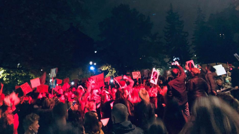 Protest kobiet w wielu śląskich miastach