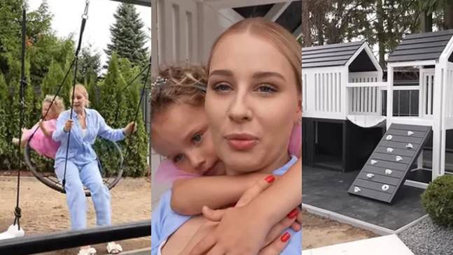 Andziaks oprowadziła widzów po placu zabaw