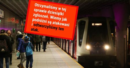 Ataki na telefony w warszawskim metrze. Jest ostrzeżenie