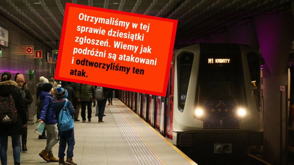 Ataki w warszawskim metrze