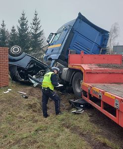 Tragiczny wypadek w Borku. 37-latek zginął na miejscu