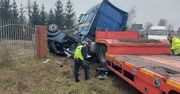 Tragiczny wypadek w Borku. 37-latek zginął na miejscu
