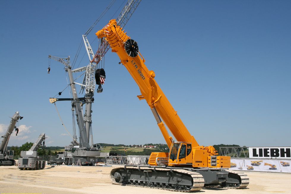 Fascynujący Liebherr LTR 1220 - dowód na to, że transformery naprawdę istnieją 1