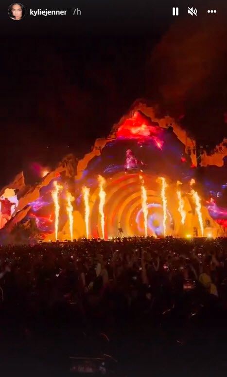 Kylie Jenner na Astroworld