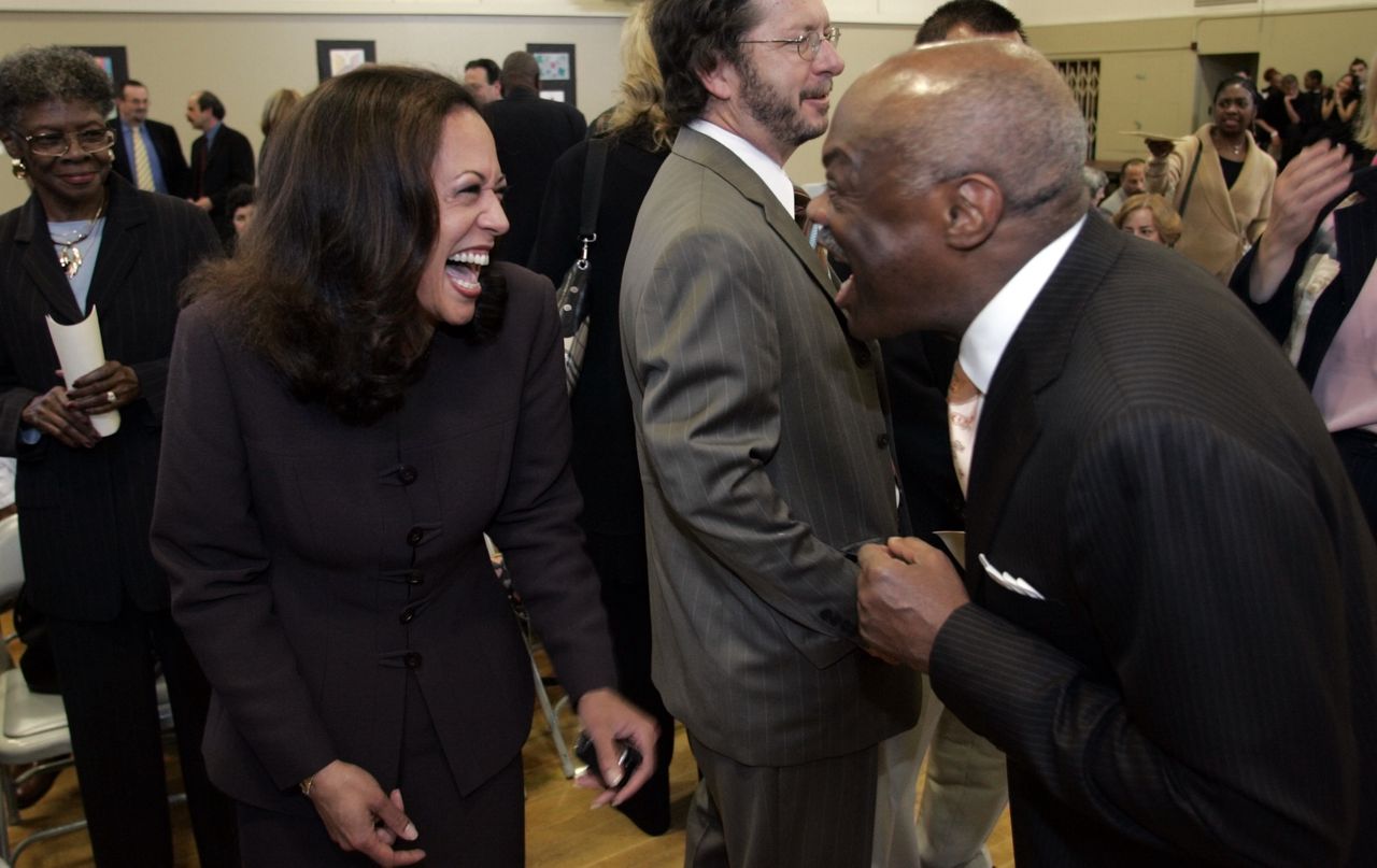 Kamala Harris i Willie Brown w 2006 roku