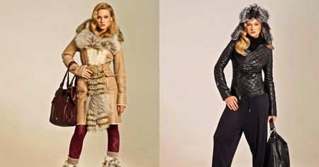 Kuligowska z "Top model" W FUTRACH