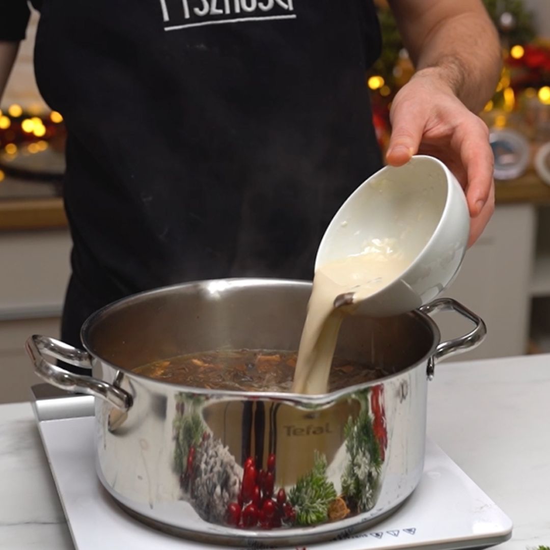 Hartowanie zupy to ostatni element całego procesu