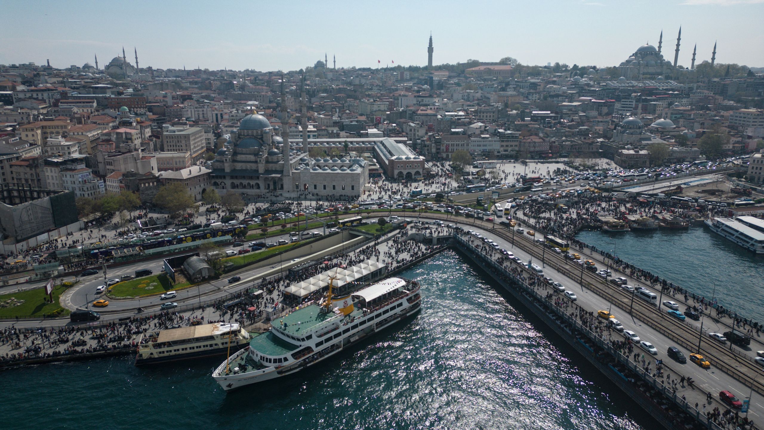 ISTANBUL, TURKIYE- APRIL 21: Hundreds of people came to visit the Blue Mosque, whose 5-year restoration has been completed on April 21, 2023 in Istanbul, Türkiye. (Photo by Hakan Akgun/ dia images via Getty Images)