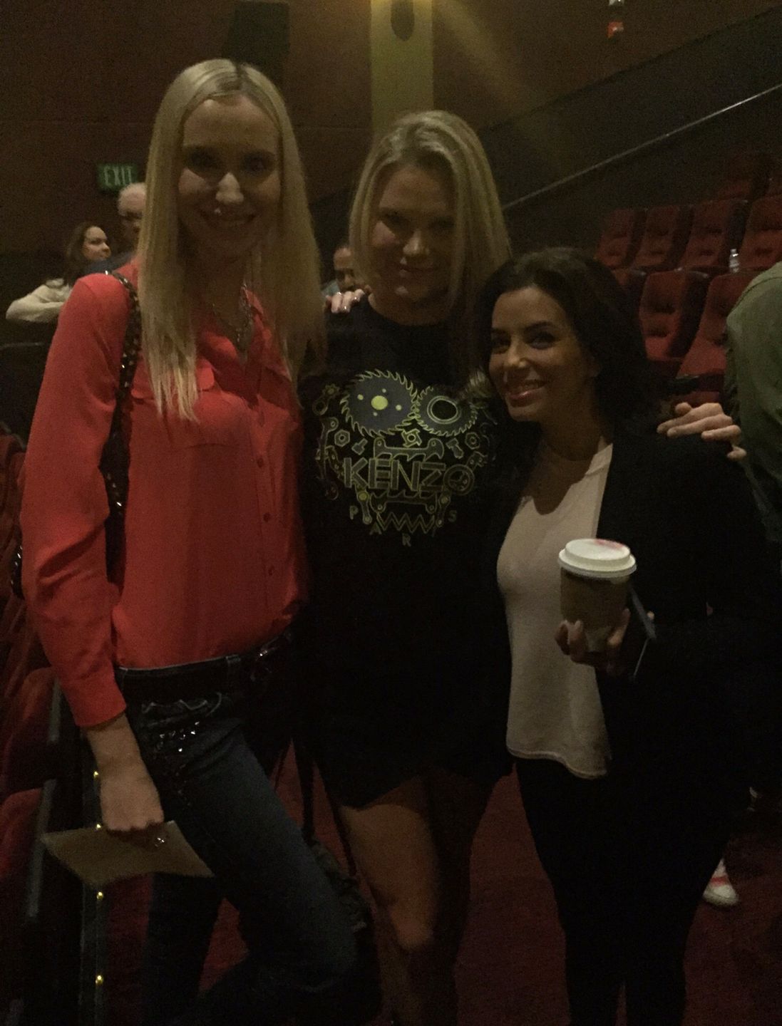 Eva Longoria & siostry Oliferuk w Los Angeles