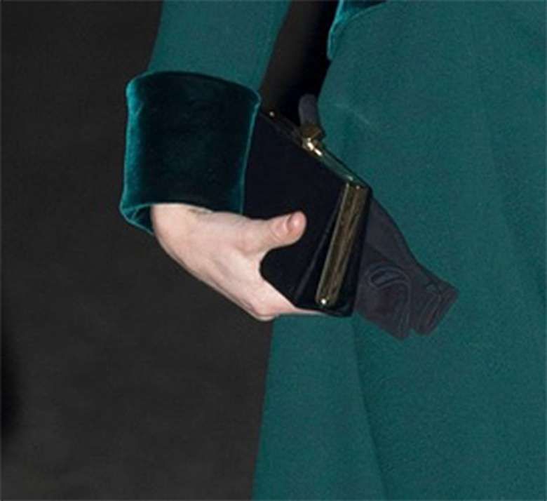 Stylizacja księżnej Kate na mszy w Westminster Abbey