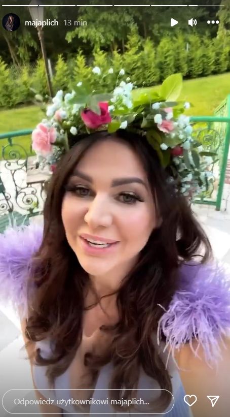 Maja Rutkowski odstroiła się na specjalną okazję