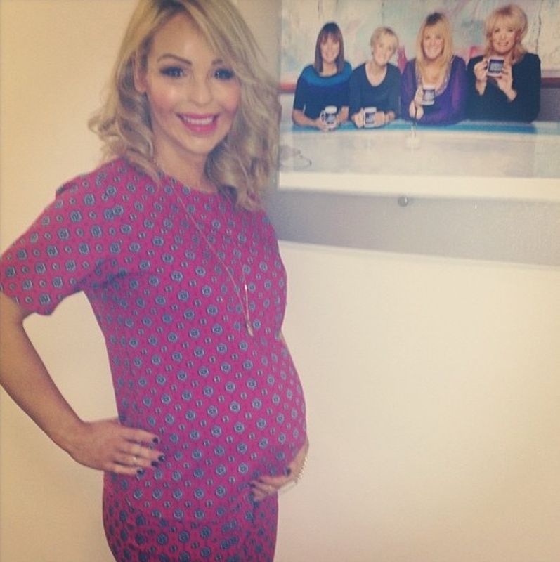 Katie Piper w ciąży wygląda kwitnąco!