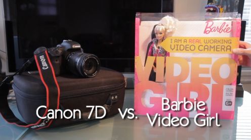 Canon 7D kontra ... lalka Barbie, czyli testowy szczyt absurdu [WIDEO] 1