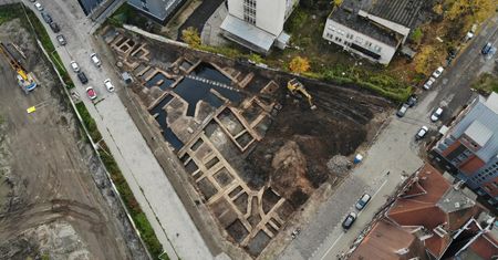 Niezwykłe odkrycie w Gdańsku. Zdjęcia z lotu ptaka robią wrażenie