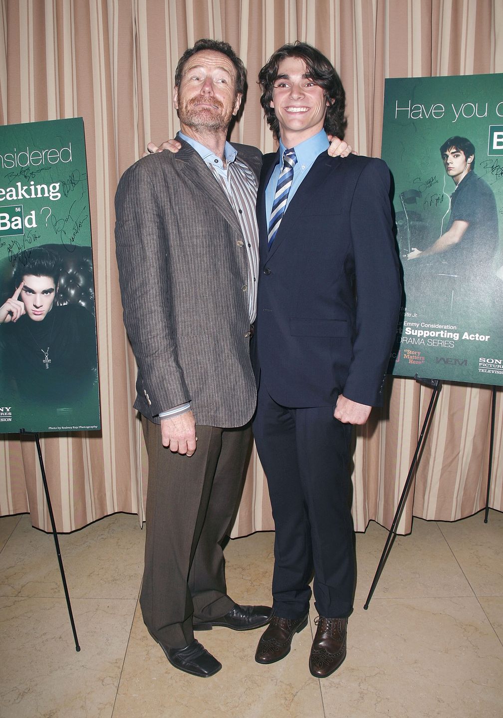  Bryan Cranston i RJ Mitte 
