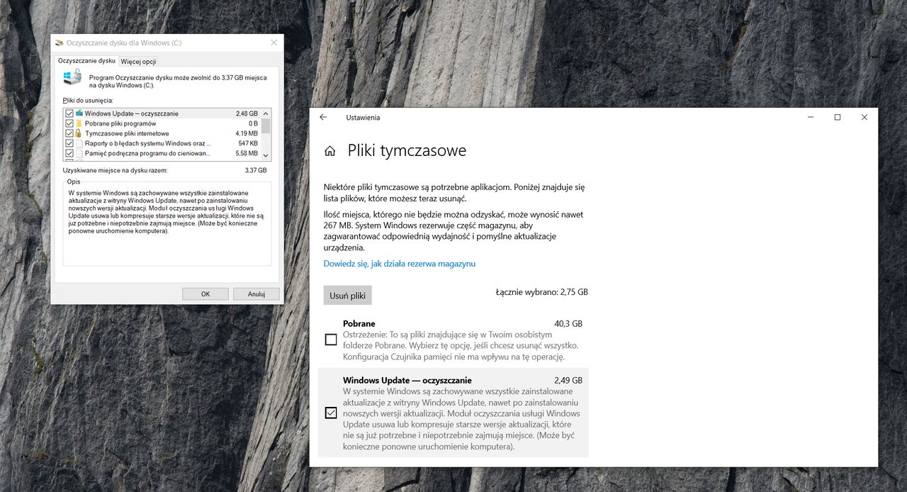 Windows 10 i 11: Jak zwolnić miejsce po aktualizacji?