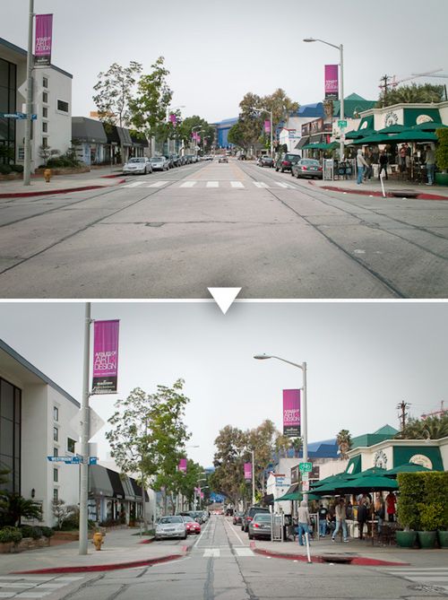 Jak z prostej drogi w Los Angeles zrobić zakręt, czyli potęga Photoshopa i ludzkiej inwencji