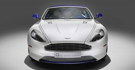 Aston Martin DB9 Volante Morning Frost - powiew chłodu od Q