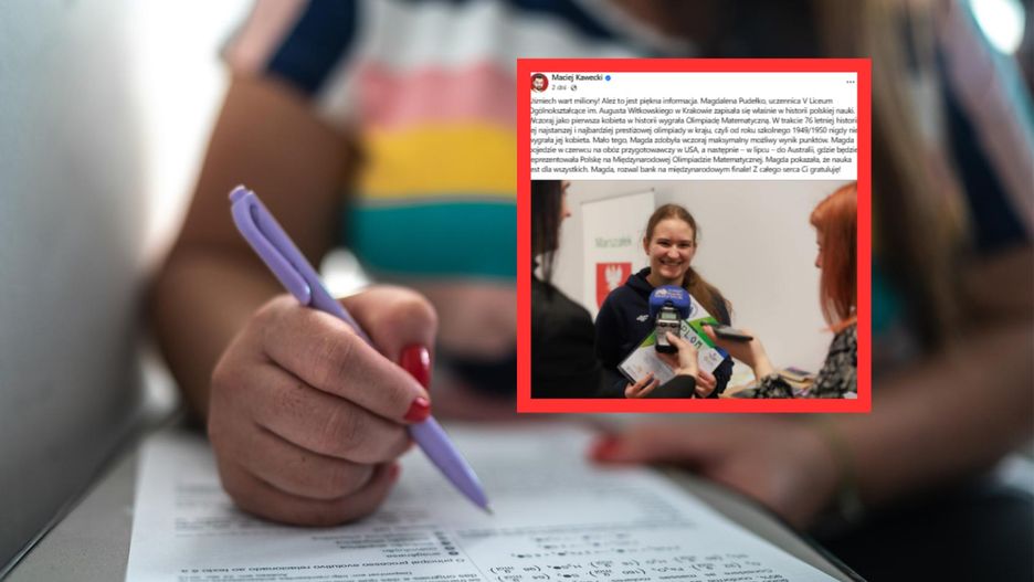 Magda Pudełko zwyciężyła Ogólnopolską Olimpiadę Matematyczną