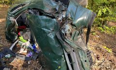 Fatalne w skutkach zderzenie z łosiem. Pięć osób rannych