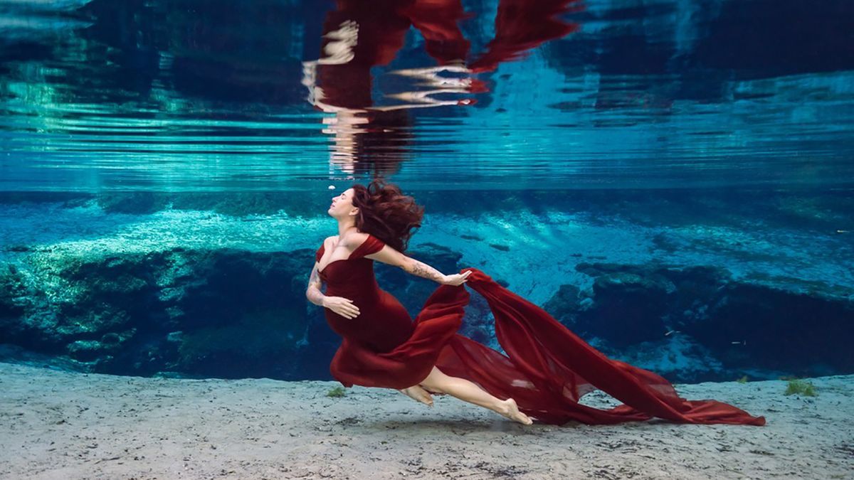 O takich zdjęciach marzy każda przyszła mama. Zostały zrobione pod wodą 1