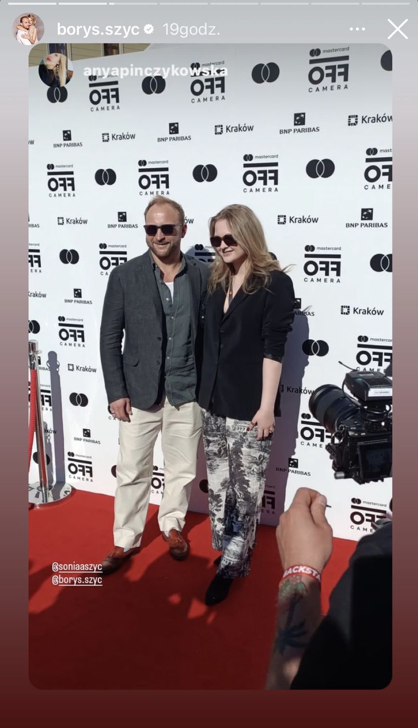 Borys Szyc i Sonia Szyc-Michalak