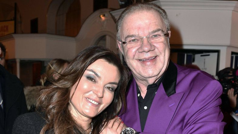 Sylwia Mokrysz z partnerem