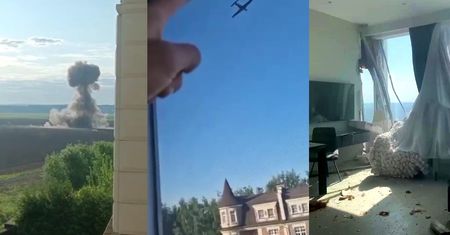 Moskwianie płoną oburzeniem. "No patrz dron nad naszym domem. Suka!"