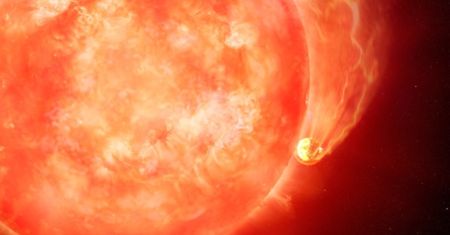 Po raz pierwszy zaobserwowano, jak gwiazda pożera planetę. Zapowiedź ostatecznego losu Ziemi
