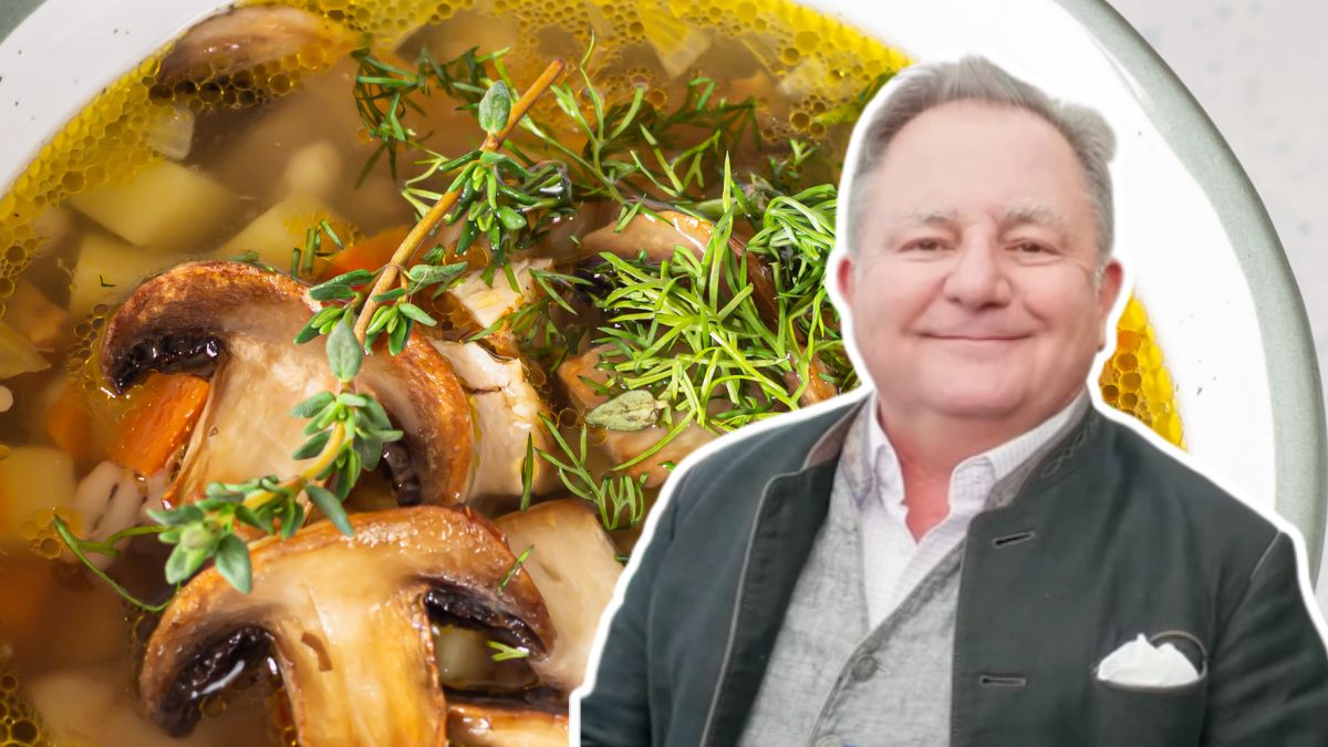 Robert Makłowicz ma swój sposób na grzybową