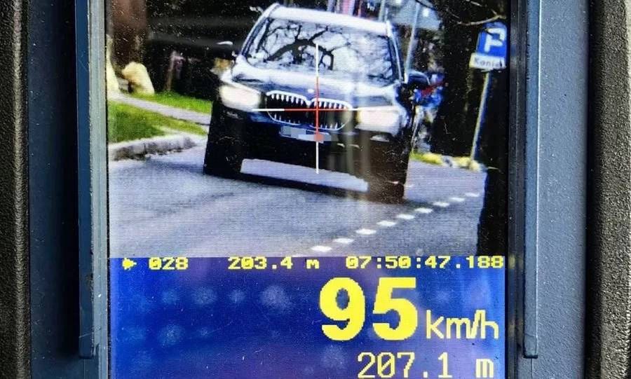 Kierowca ukarany za brawurę na drodze