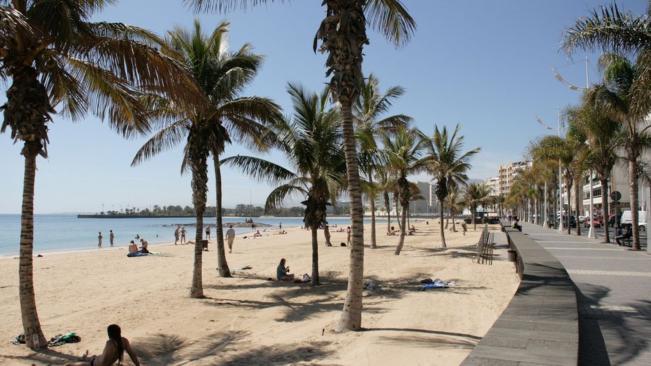 El Reducto to jedna z najpopularniejszych plaż na Lanzarote 