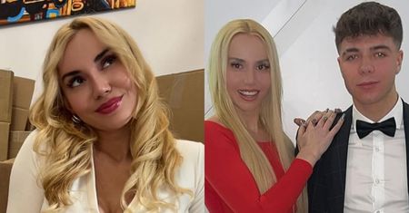 Marianna Schreiber poszła na STUDNIÓWKĘ siostrzeńca! Wystroiła się w czerwoną kiecę z rozcięciem. Przesada?