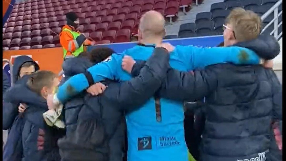 Dante Stipica po meczu z Zagłębiem Lubin