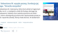 Wykop pozwany na pół mln zł przez żonę Sebastiana M.
