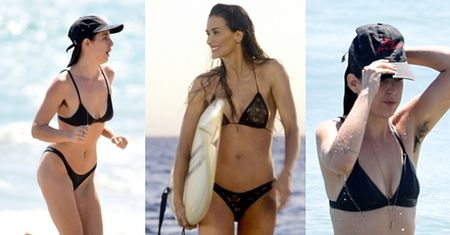 Córka Demi Moore pokazała ciało w bikini (ZDJĘCIA)