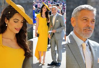 George i Amal przyćmili państwa młodych na królewskim ślubie?