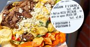 Zamówiłam kebab z dziwnym mięsem. Cena zabójcza, bo trudno je dostać, ale smak wyjątkowy