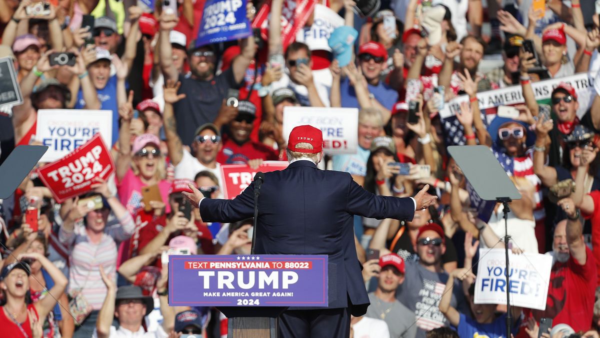 Siostrzeniec Ronny'ego Jacksona ucierpiał podczas wiecu Donalda Trumpa