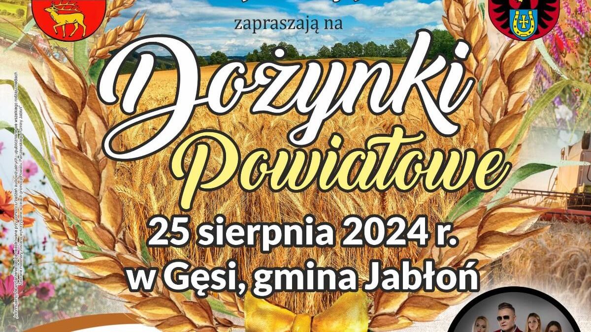 Dożynki powiatu parczewskiego w Gęsi 2024