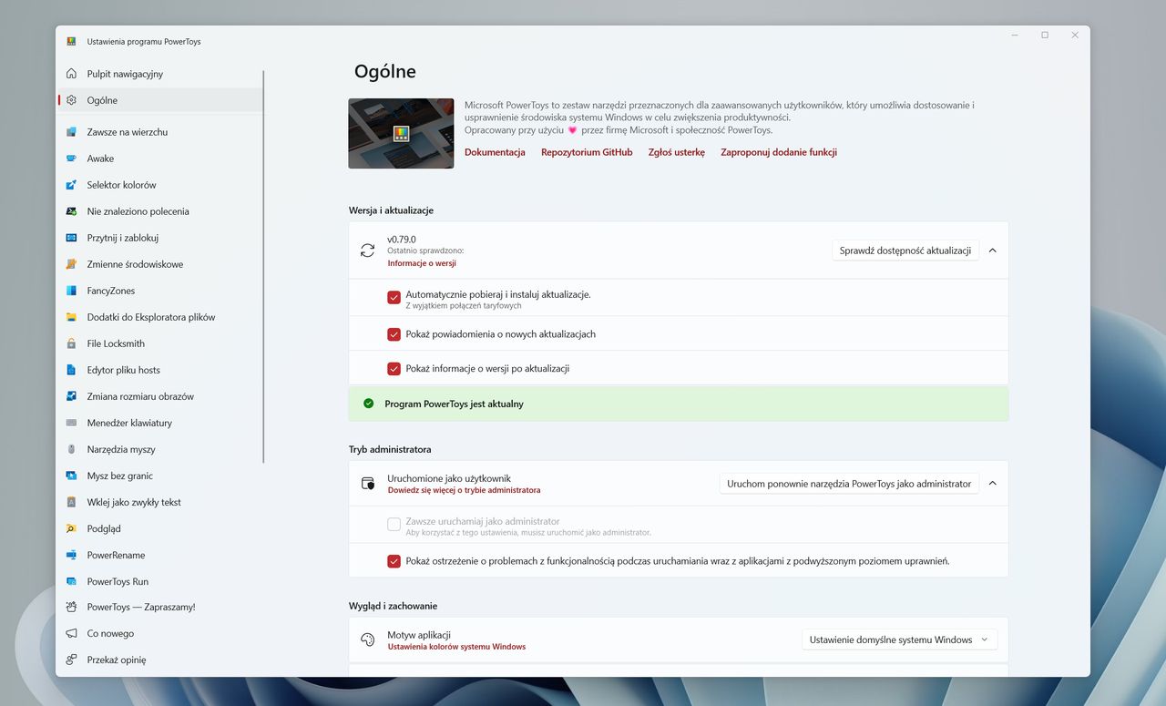 PowerToys w Windows 11