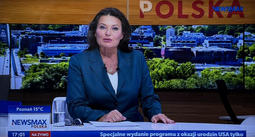 Ruszył Newsmax Polska. Jak wygląda ramówka stacji?