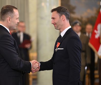 Sławosz Uznański-Wiśniewski odznaczony