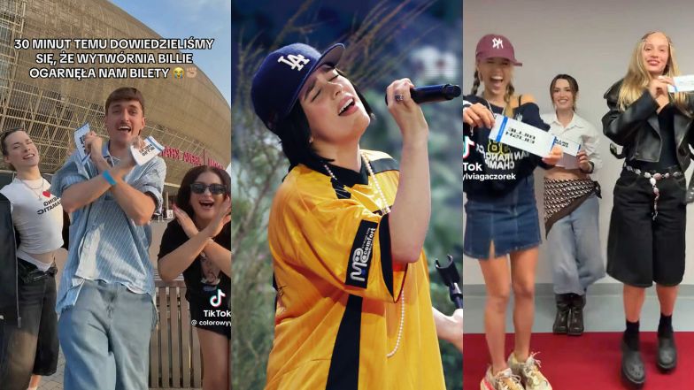 Influencerzy dostali bilety na Billie Eilish. Fani oburzeni
