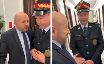 "Mamy się szarpać? To was przepchnę". Awantura z posłami w Sejmie