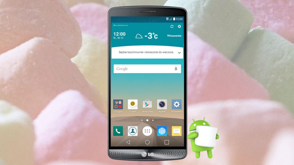 LG znowu to zrobiło: LG G3 już z Androidem 6.0 Marshmallow! 1