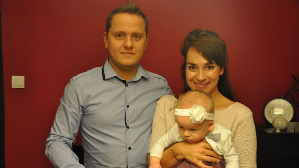 Rodzice znaleźli siłę, by świętować pierwsze urodziny chorej Lilki