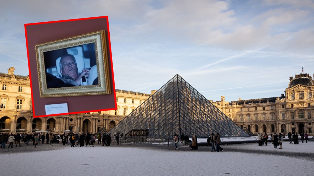 Zdjęcie Andrzeja Windsora zawisło w muzeum w Paryżu